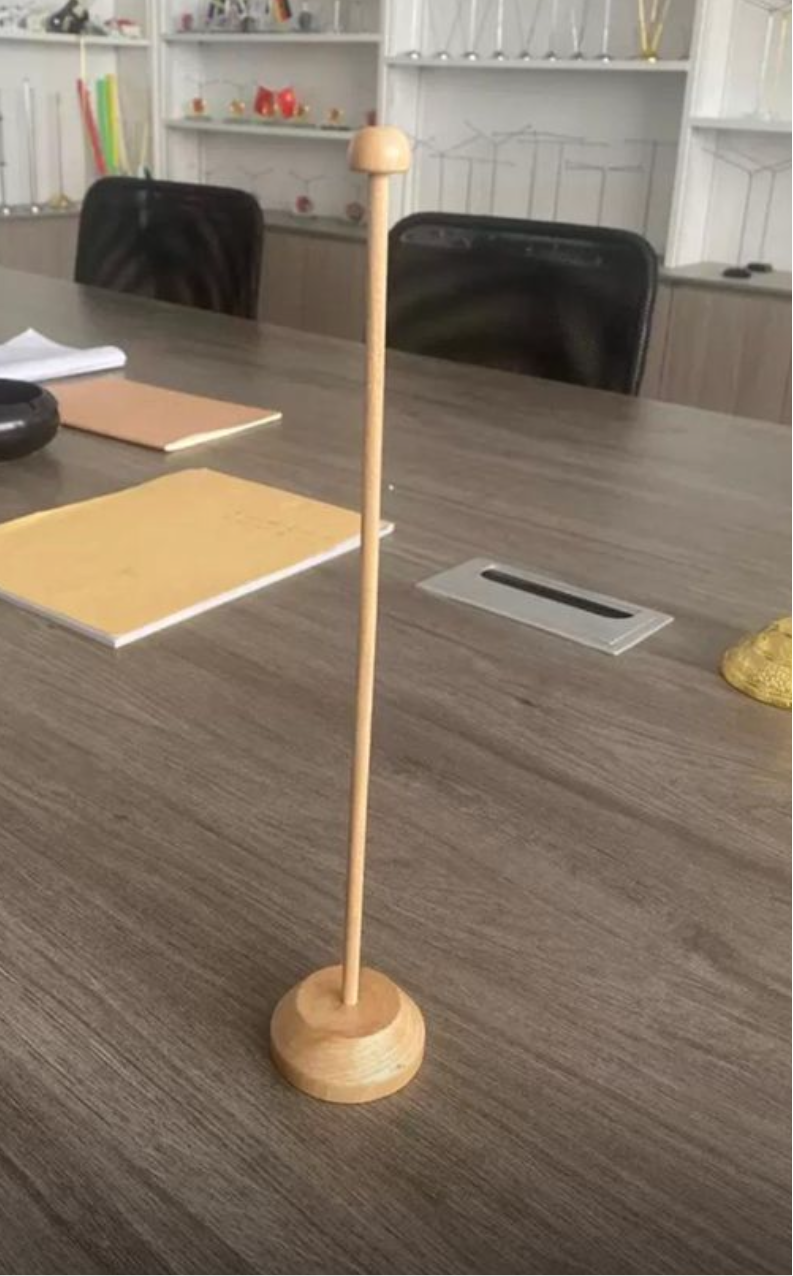 Wooden Single Pole
