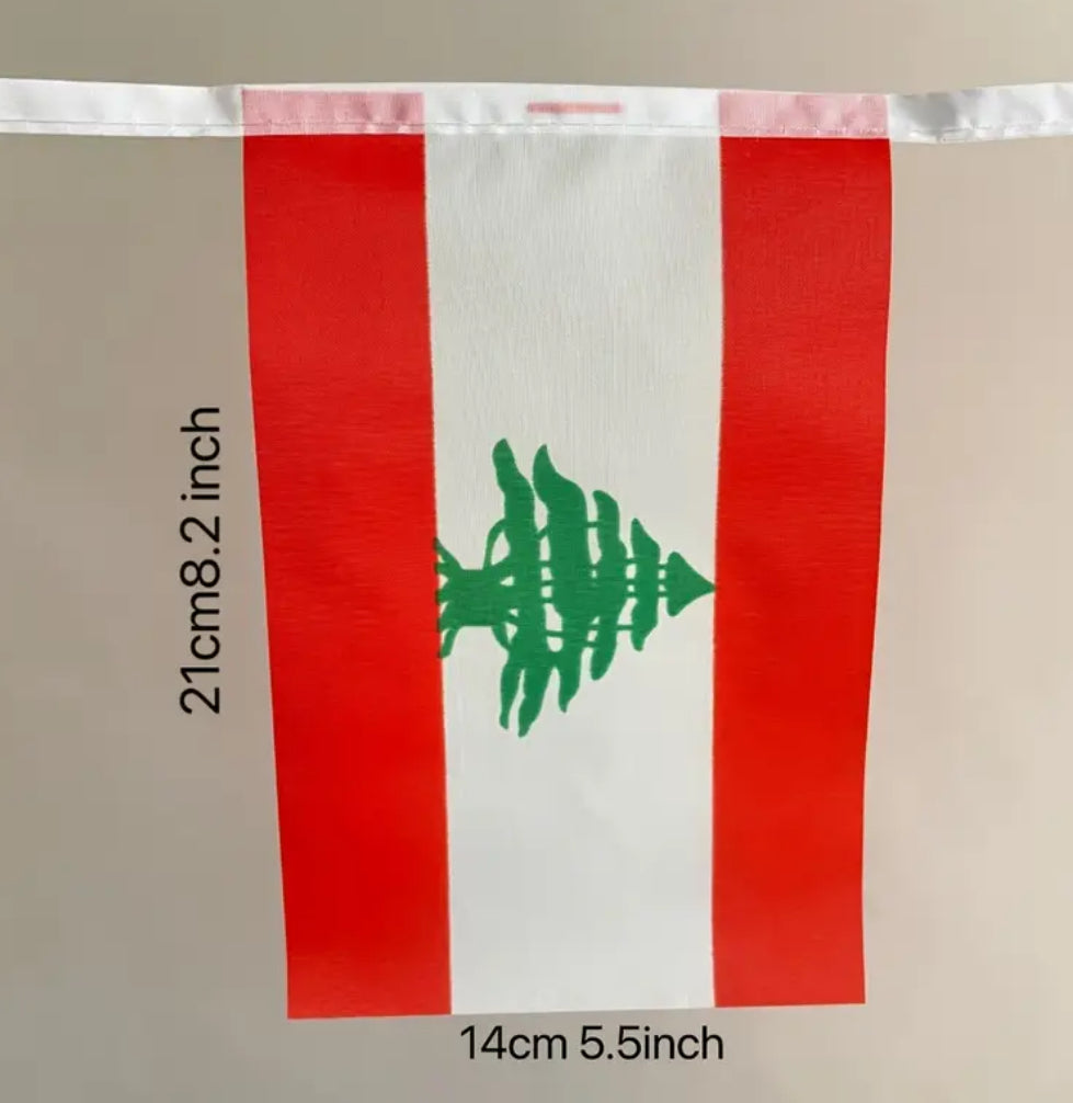 USA Country Bunting Flags – 12m String (32 Flags) for Events & Celebrations