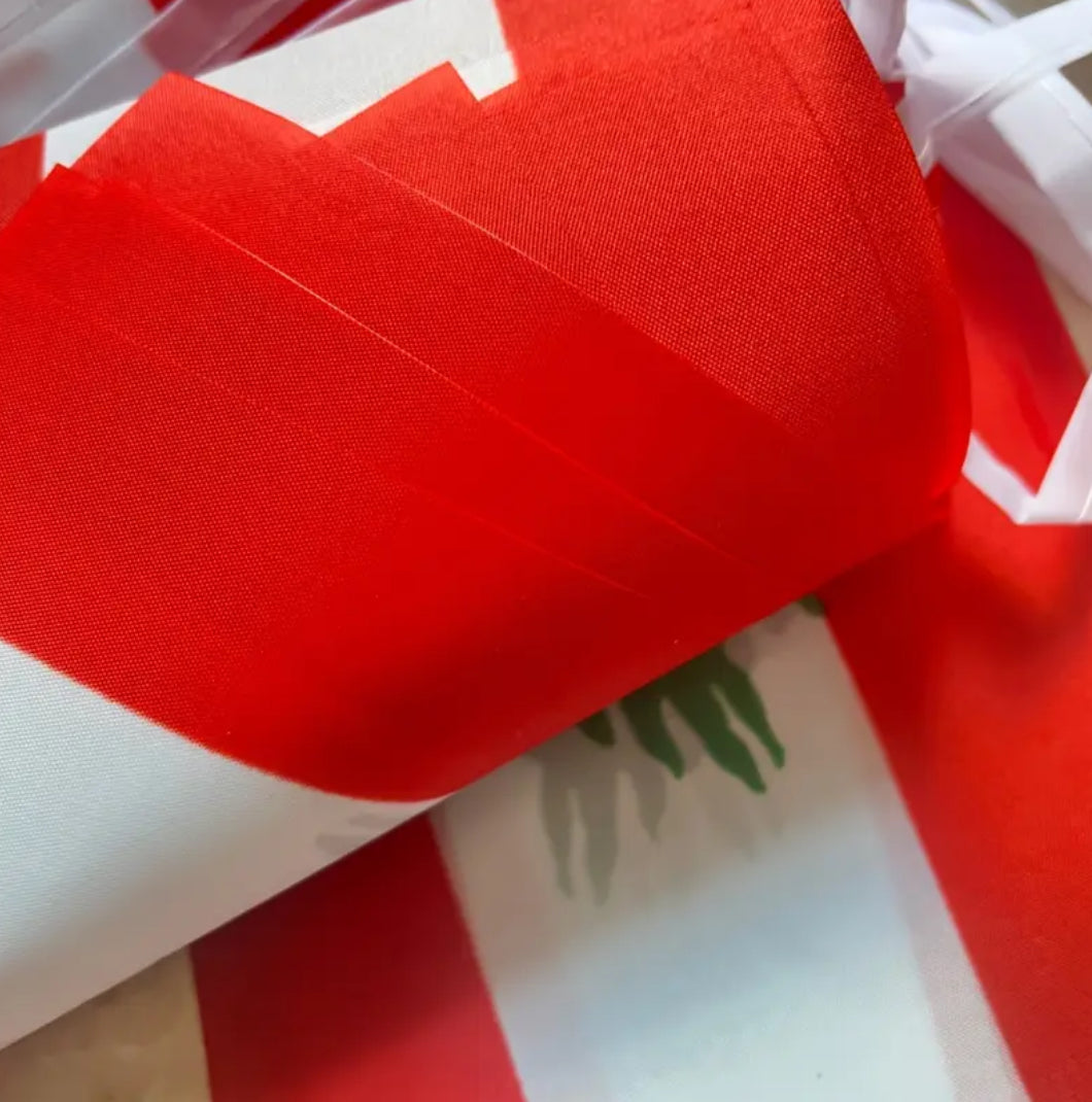 Lebanon Country Bunting Flags – 12m String (32 Flags) for Events & Celebrations