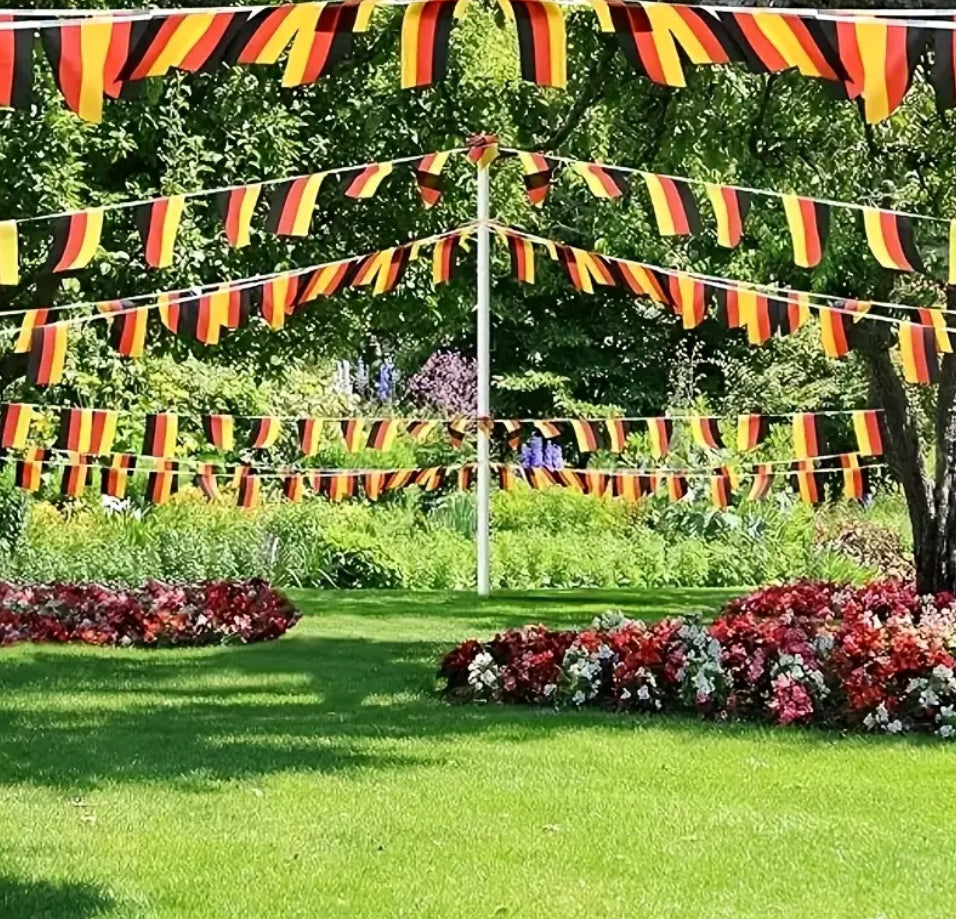Germany Country Bunting Flags – 12m String (32 Flags) for Events & Celebrations