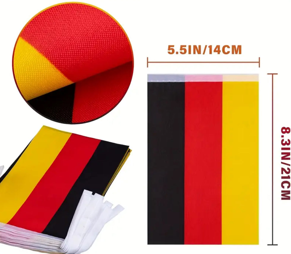 Germany Country Bunting Flags – 12m String (32 Flags) for Events & Celebrations