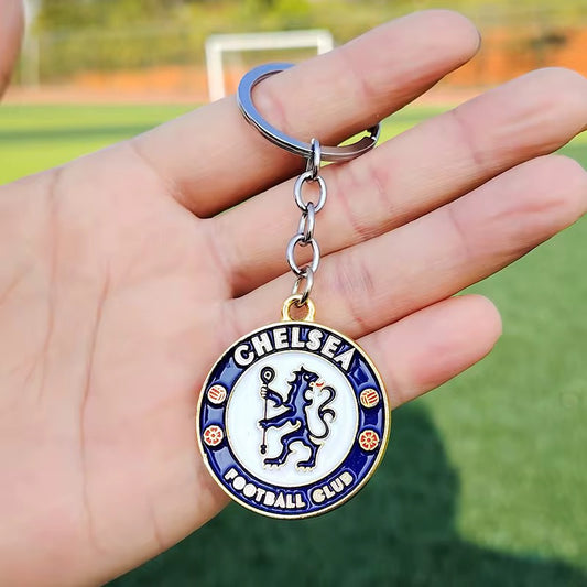 Chelsea Premium Engraved Alloy Keychain (colored / brass)