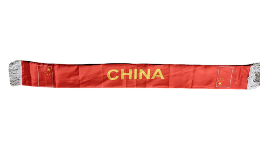 China Scarf Double Sided Satin 145 x 15 cm