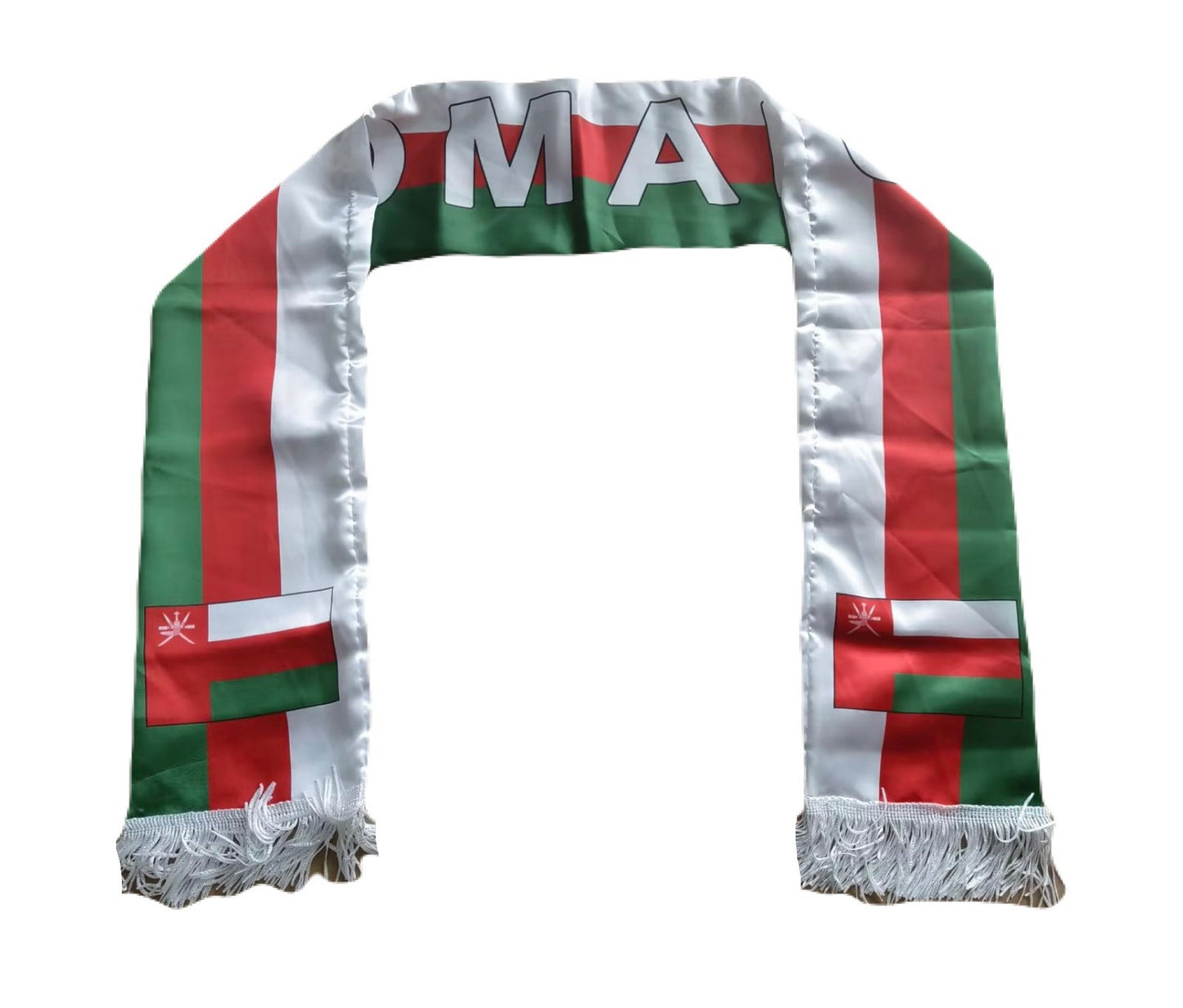 Oman Scarf Double Sided Satin 145 x 15 cm