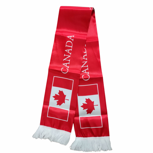 Canada Scarf Double Sided Satin 145 X 15 cm
