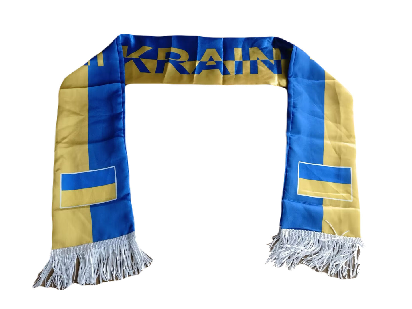 Ukraine Scarf Double Sided Satin 145 x 15 cm