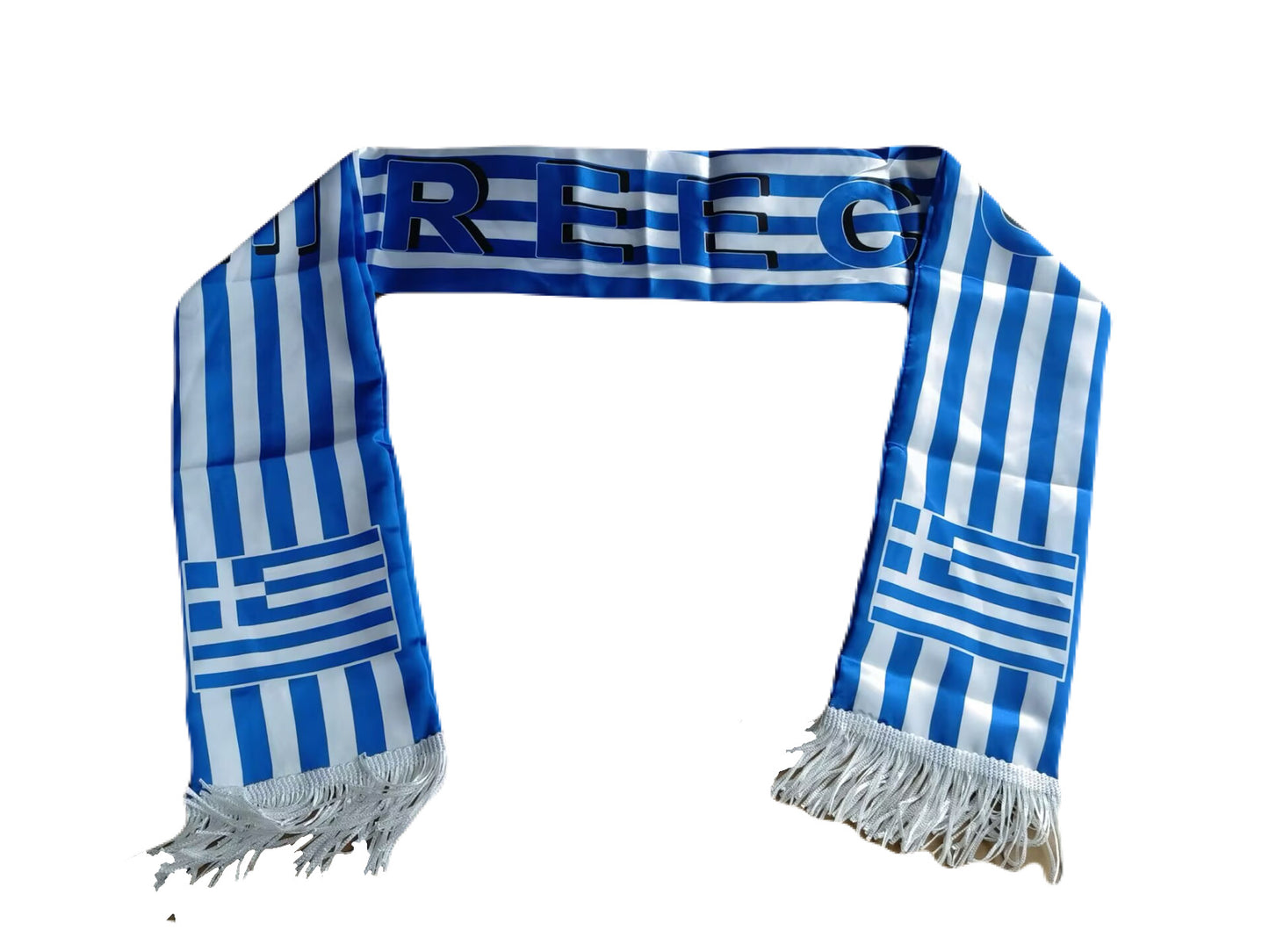 Greece Scarf Double Sided Satin 145 x 15 cm