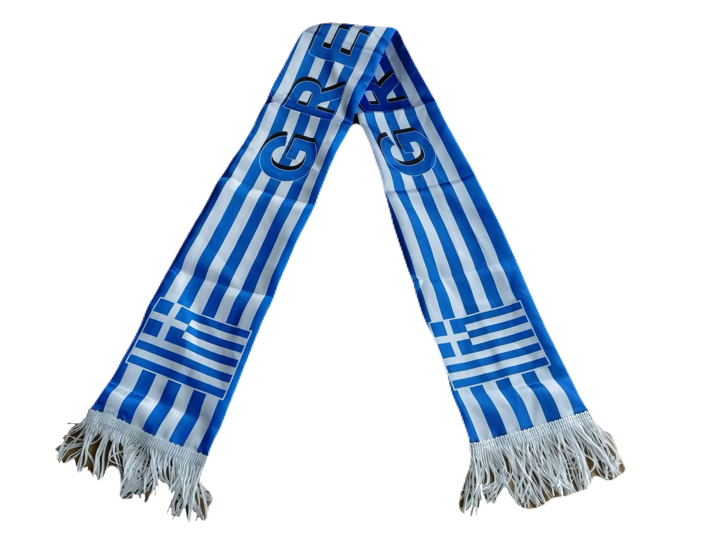 Greece Scarf Double Sided Satin 145 x 15 cm