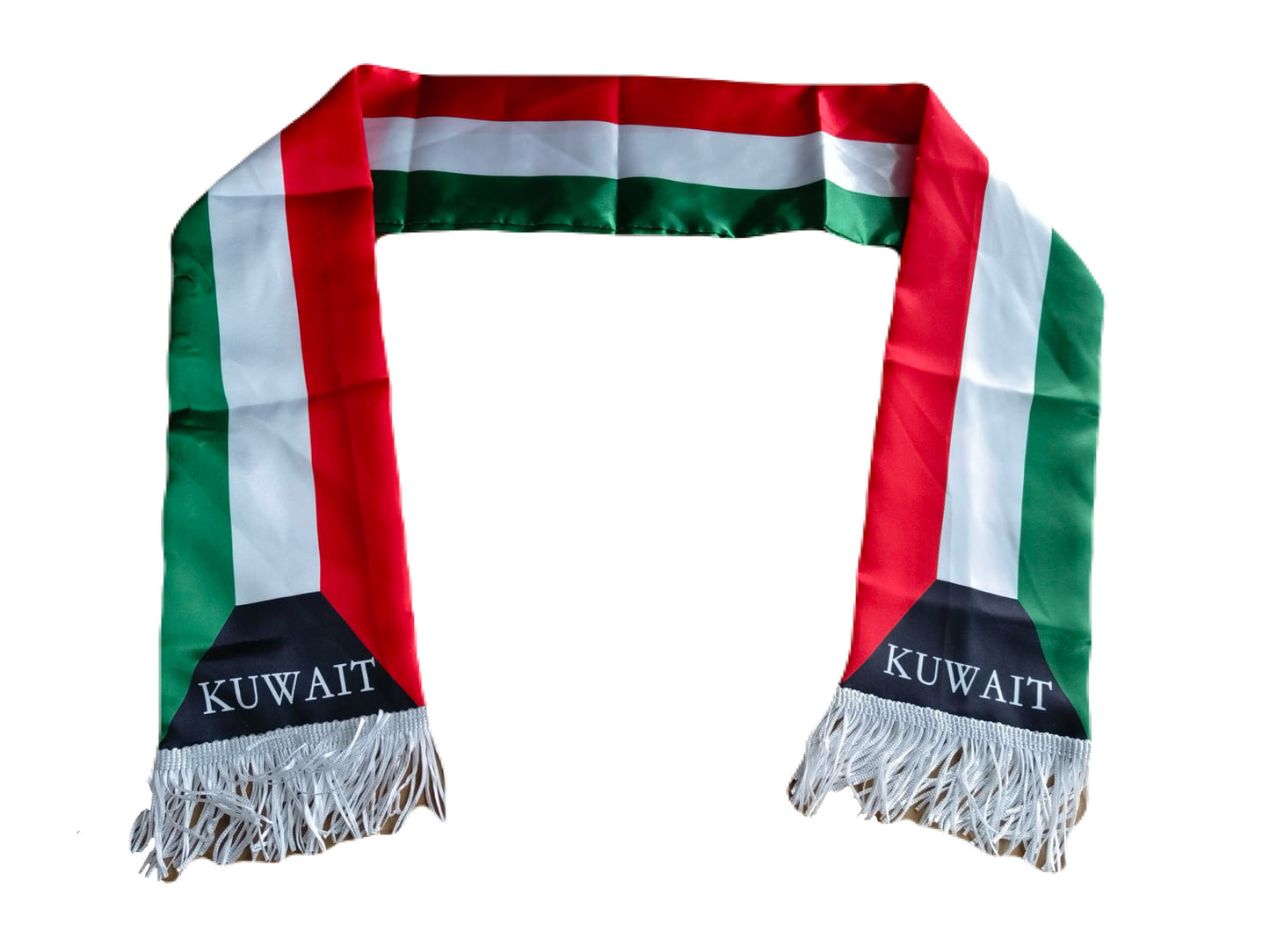 Kuwait Scarf Double Sided Satin 145 x 15 cm