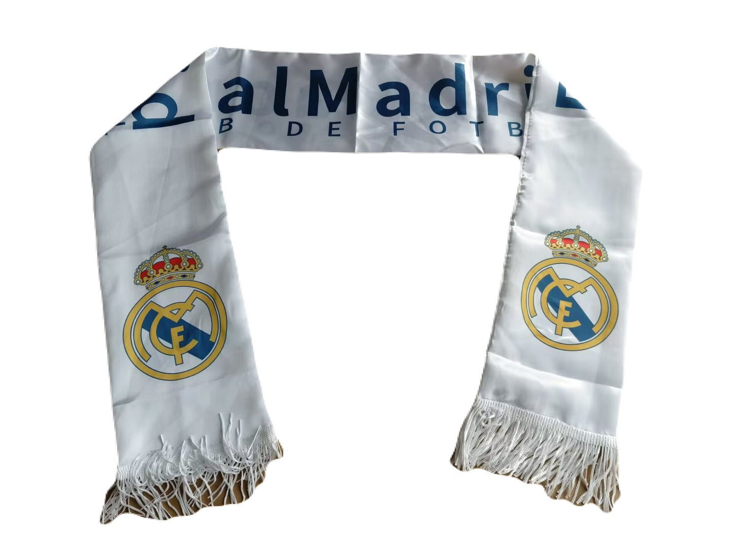 Real Madrid Scarf Double Sided Satin 145 x 15 cm