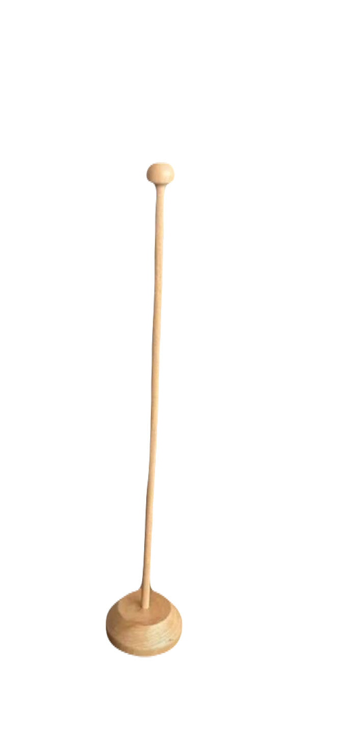 Wooden Single Pole