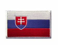 Flag Embroidered Patch / Badge with Hook and Loop Velcro Backing - 8 X 5 cm / 3.15 X 1.97 inch - For Bags Backpacks Clothing …