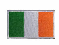 Flag Embroidered Patch / Badge with Hook and Loop Velcro Backing - 8 X 5 cm / 3.15 X 1.97 inch - For Bags Backpacks Clothing …