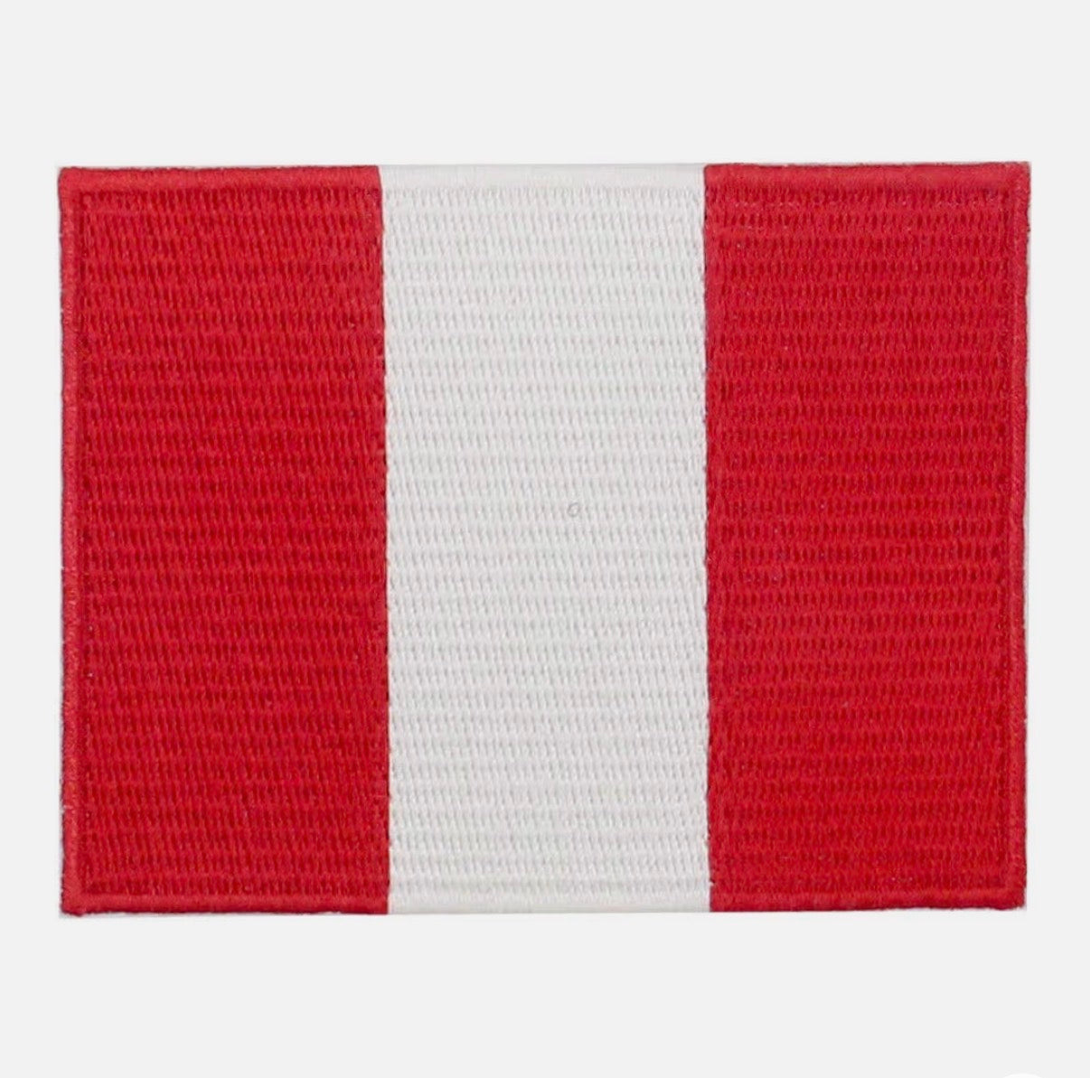 Flag Embroidered Patch / Badge with Hook and Loop Velcro Backing - 8 X 5 cm / 3.15 X 1.97 inch - For Bags Backpacks Clothing …