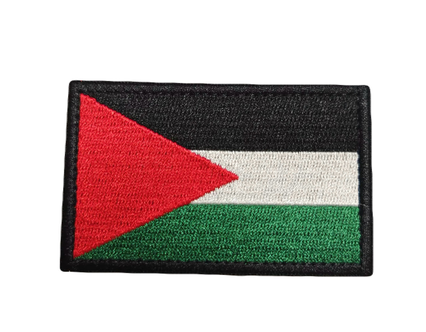 Flag Embroidered Patch / Badge with Hook and Loop Velcro Backing - 8 X 5 cm / 3.15 X 1.97 inch - For Bags Backpacks Clothing …