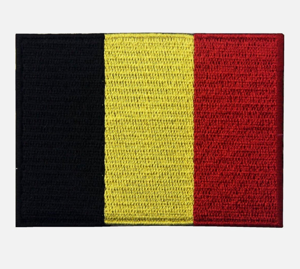 Flag Embroidered Patch / Badge with Hook and Loop Velcro Backing - 8 X 5 cm / 3.15 X 1.97 inch - For Bags Backpacks Clothing …