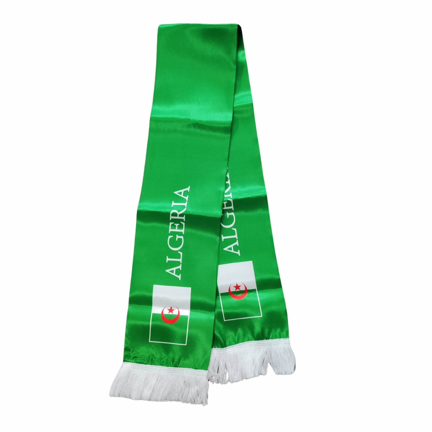 Algeria Scarf Double sided Satin 145X15 cm