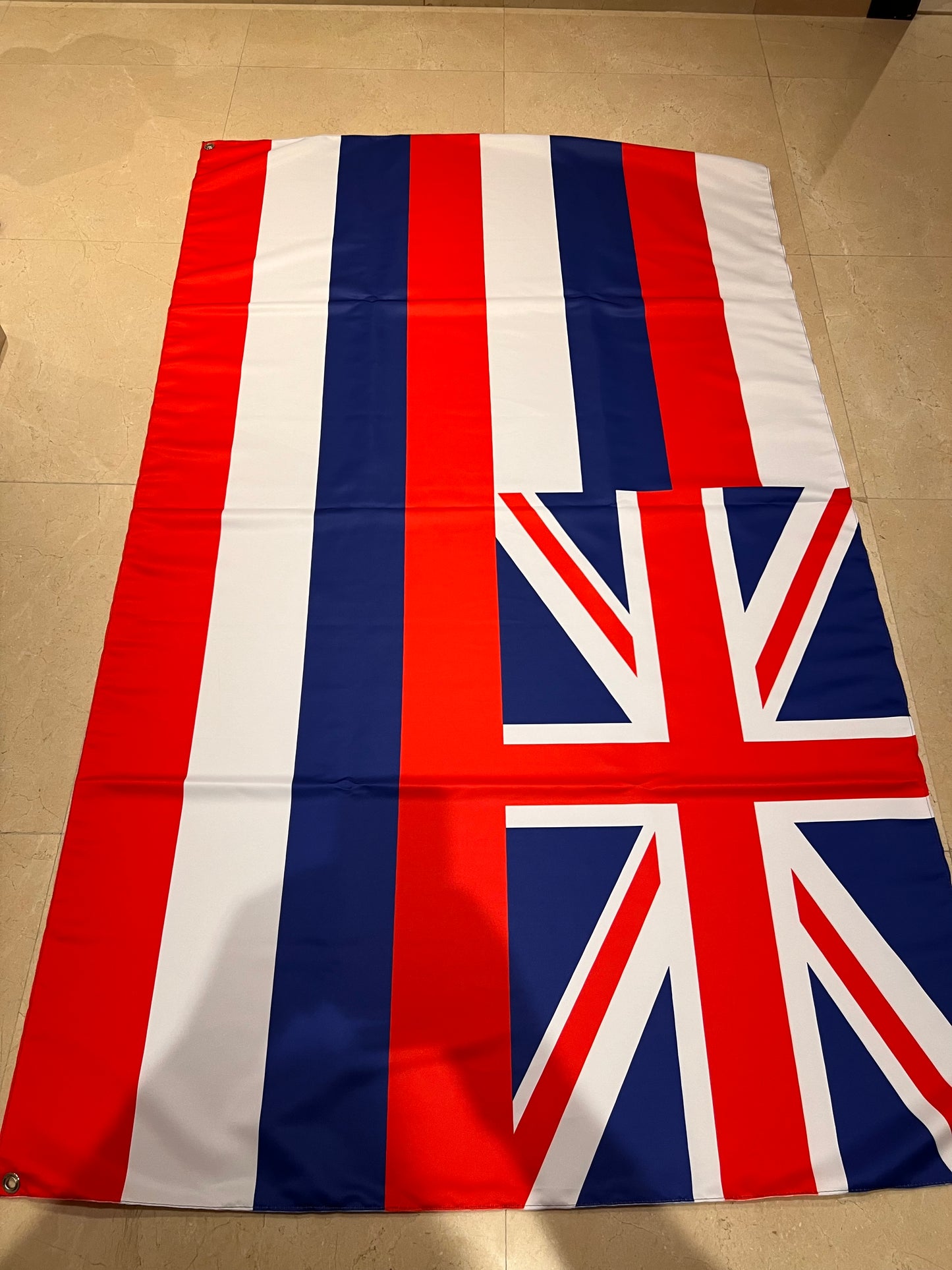 Custom Flag Double Sided Satin