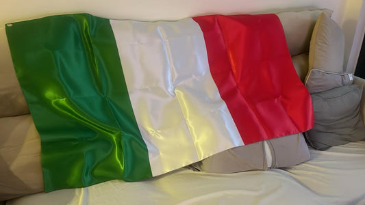 Custom Flag Double Sided Satin