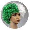 Algeria Flag-Colored Afro Wig – Patriotic Fan Costume Wig – National Team Spirit Hairpiece