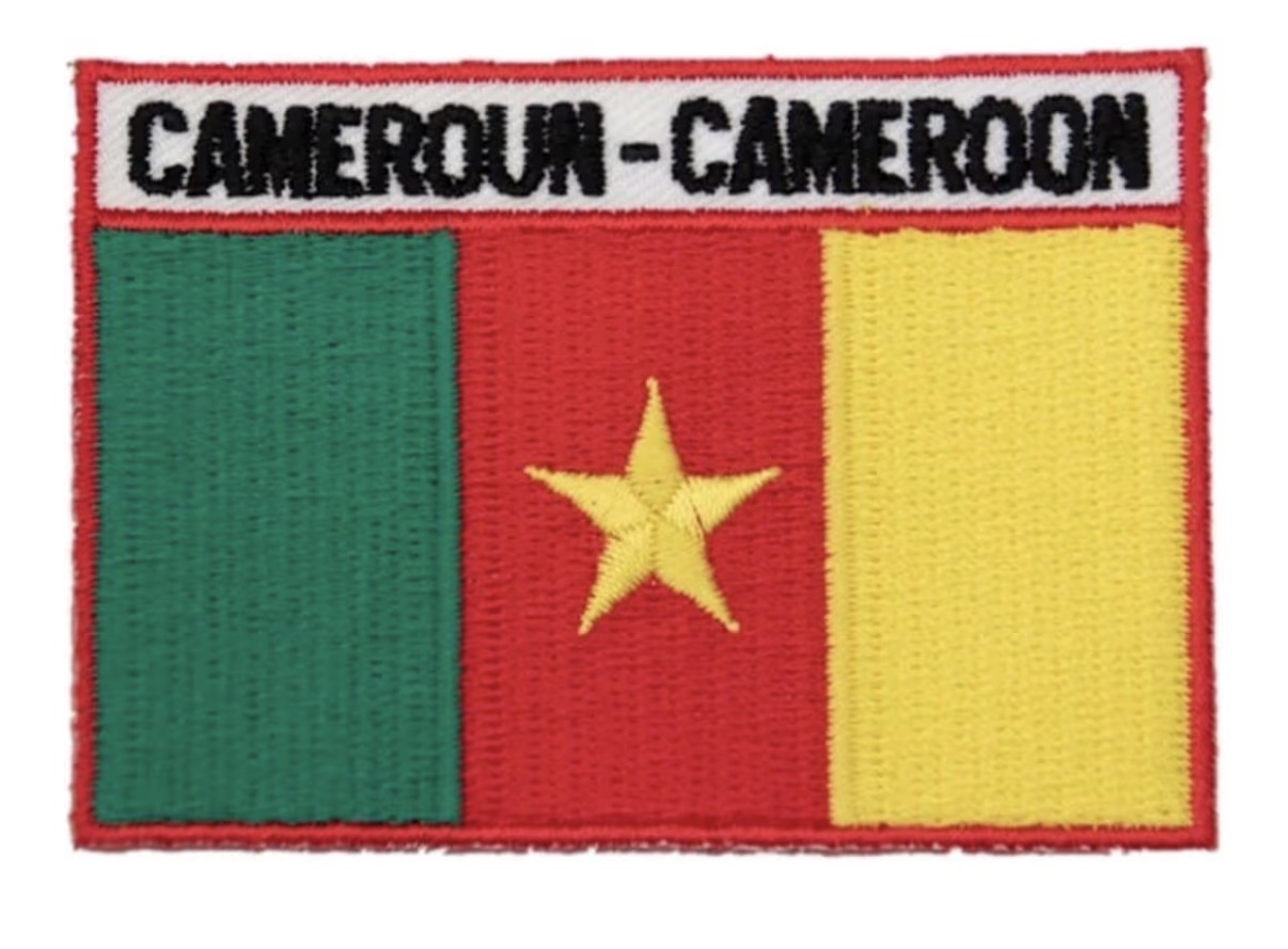 Flag Embroidered Patch / Badge with Hook and Loop Velcro Backing - 8 X 5 cm / 3.15 X 1.97 inch - For Bags Backpacks Clothing …