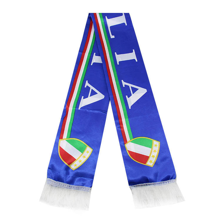 Italy Scarf Satin Double Sided 145 x 15 cm