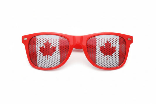 Canada Fan Glasses