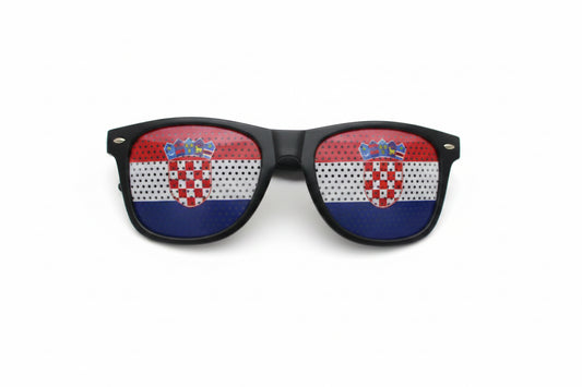 Croatia Fan Glasses