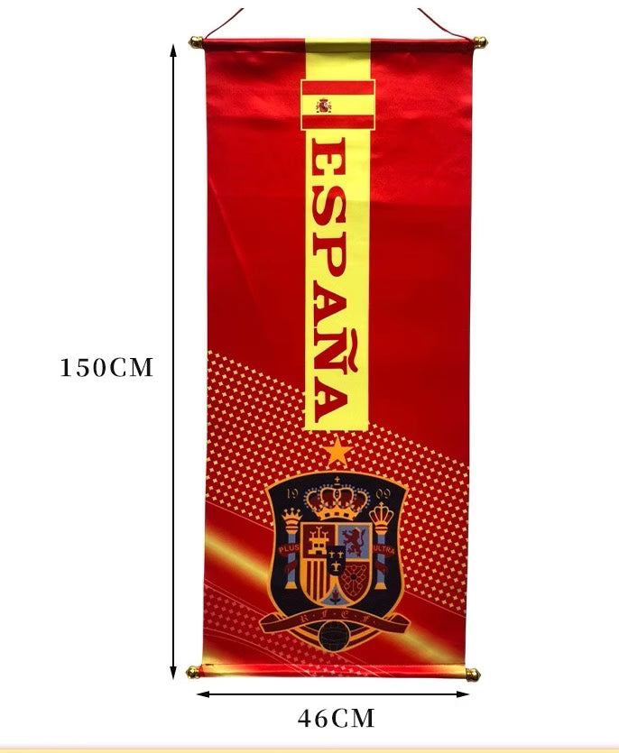 Canada 150x43cm Premium Satin Polyester Hanging Flag Banner