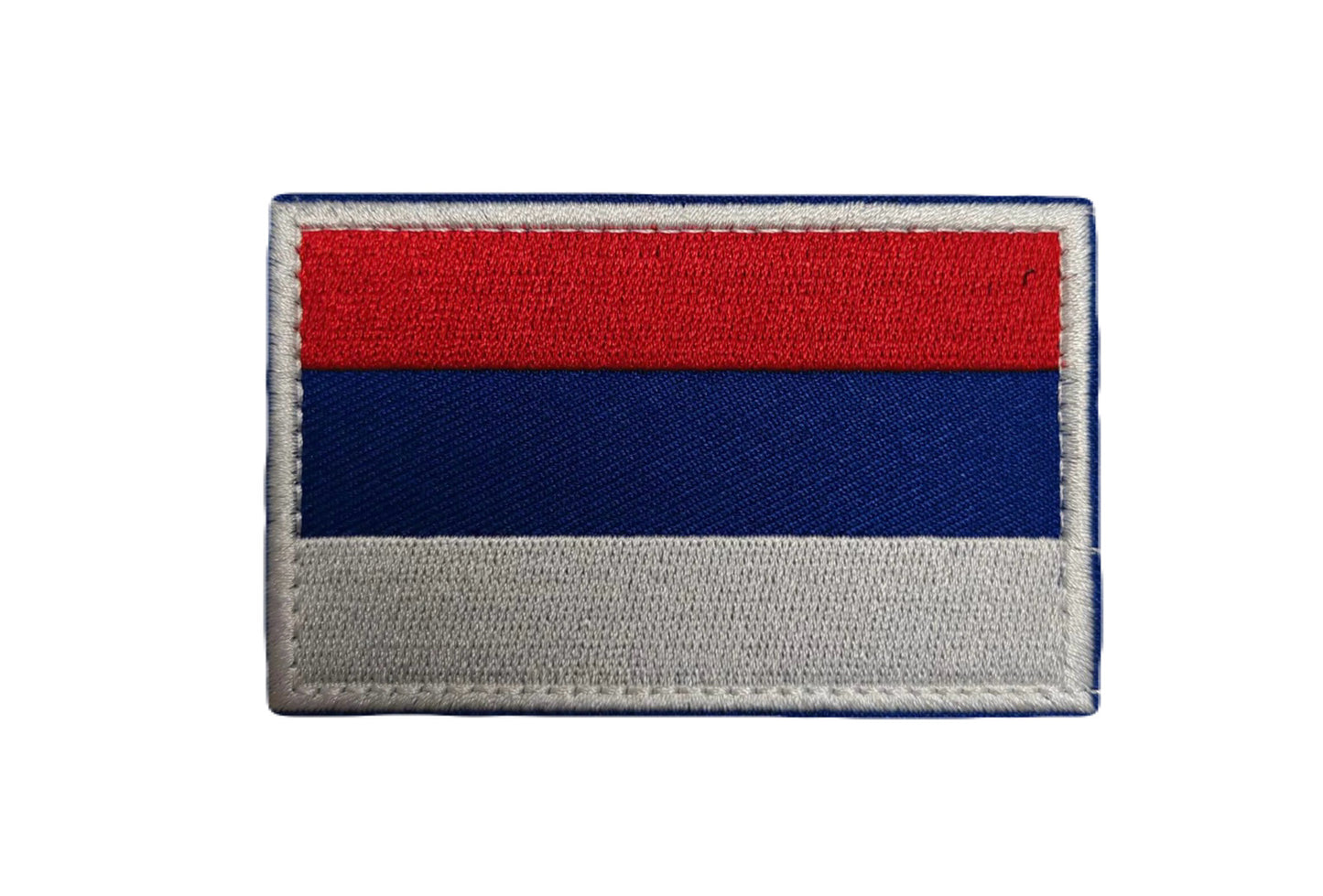 Flag Embroidered Patch / Badge with Hook and Loop Velcro Backing - 8 X 5 cm / 3.15 X 1.97 inch - For Bags Backpacks Clothing …