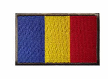 Flag Embroidered Patch / Badge with Hook and Loop Velcro Backing - 8 X 5 cm / 3.15 X 1.97 inch - For Bags Backpacks Clothing …