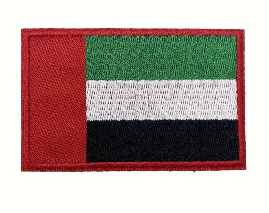 Embroidered flag patch with velcro backing, 8x5 cm – photo 10