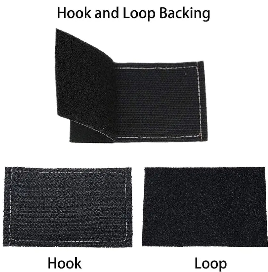 Flag Embroidered Patch / Badge with Hook and Loop Velcro Backing - 8 X 5 cm / 3.15 X 1.97 inch - For Bags Backpacks Clothing …