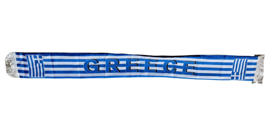 Greece Scarf Double Sided Satin 145 x 15 cm