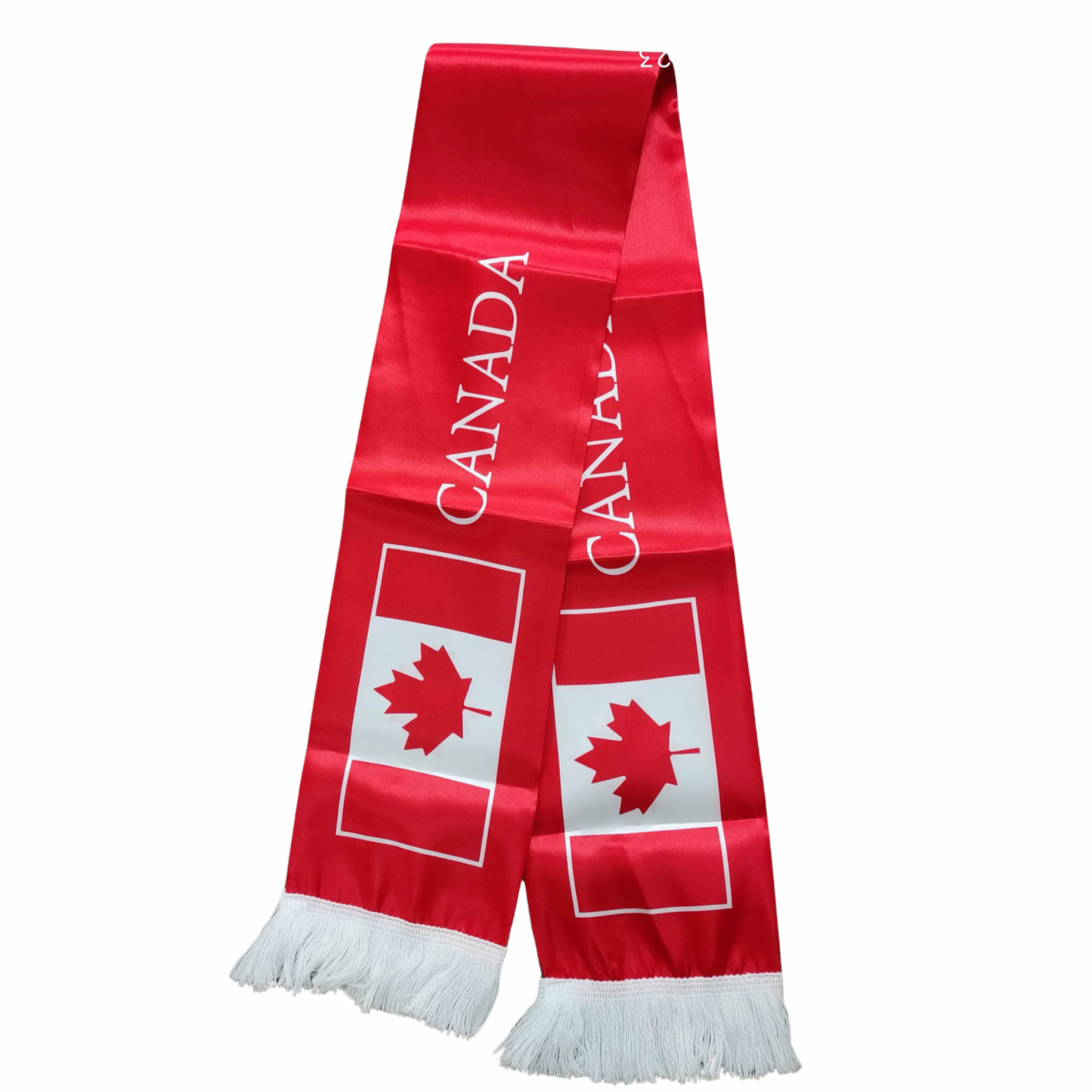 Canada Scarf Double Sided Satin 145 X 15 cm