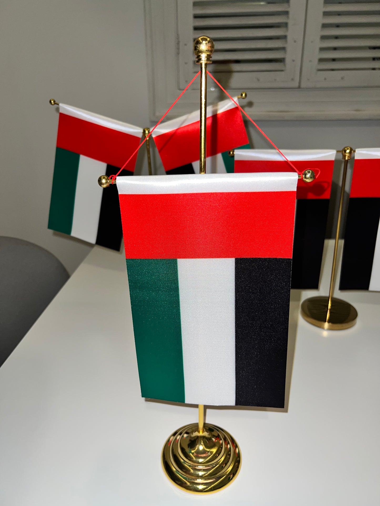 Table / Desk Flag Pennant Flag with Structure
