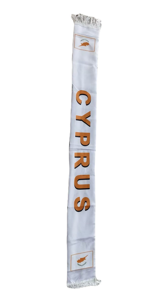 Cyprus Scarf Double Sided Satin 145 x 15 cm