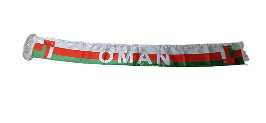 Oman Scarf Double Sided Satin 145 x 15 cm