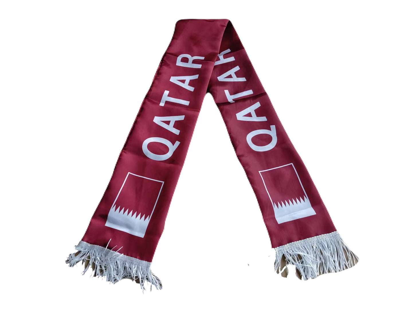 Qatar Scarf Double Sided Satin 145 x 15 cm