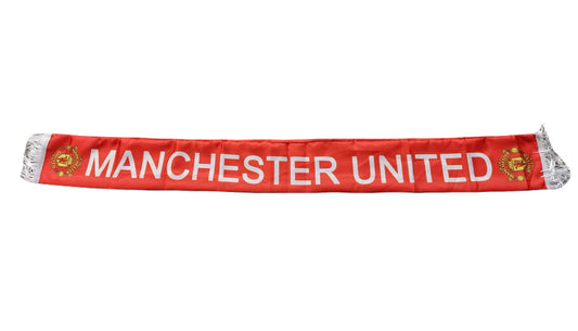 Manchester United Scarf Double Sided Satin 145 x 15 cm