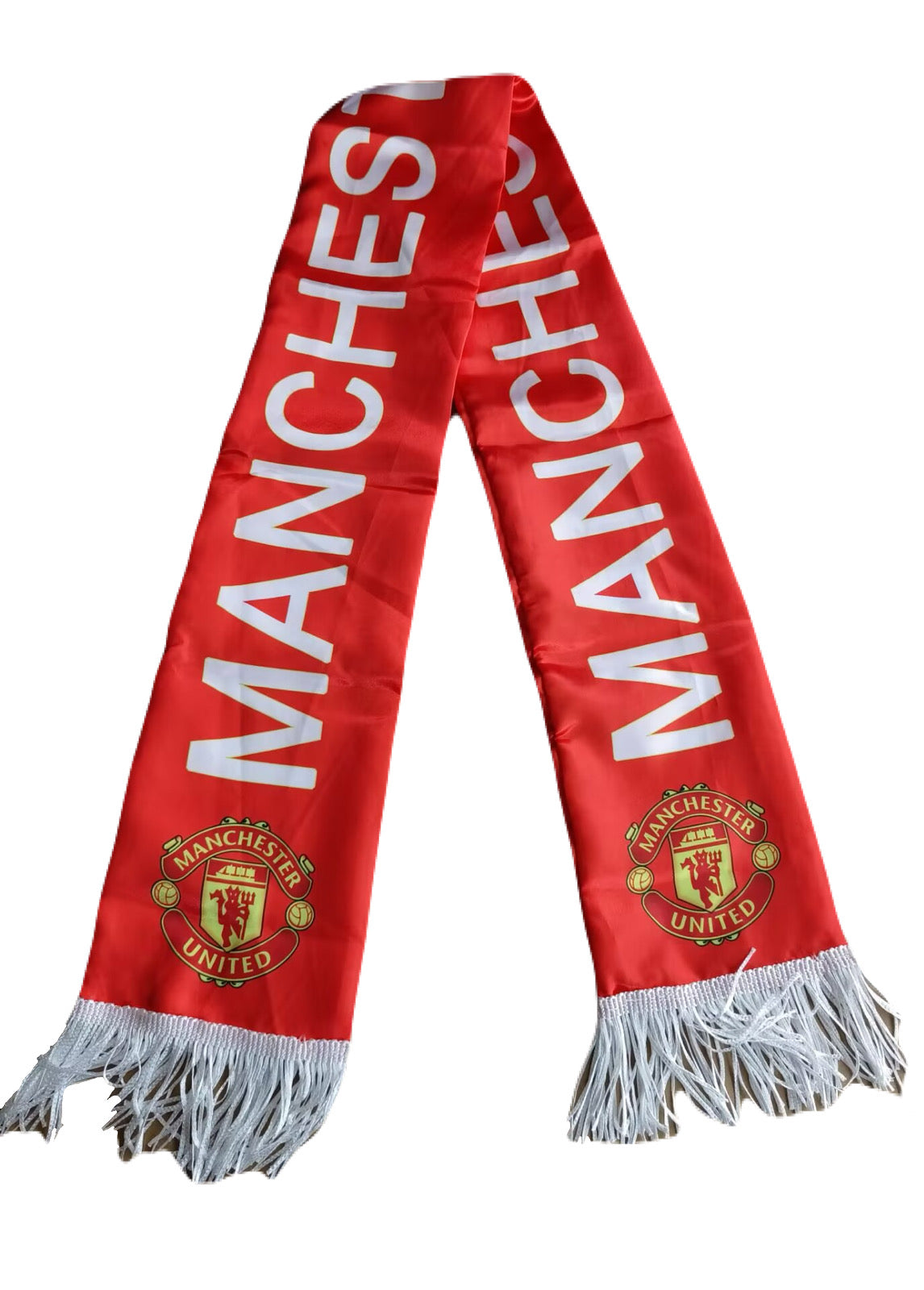 Manchester United Scarf Double Sided Satin 145 x 15 cm