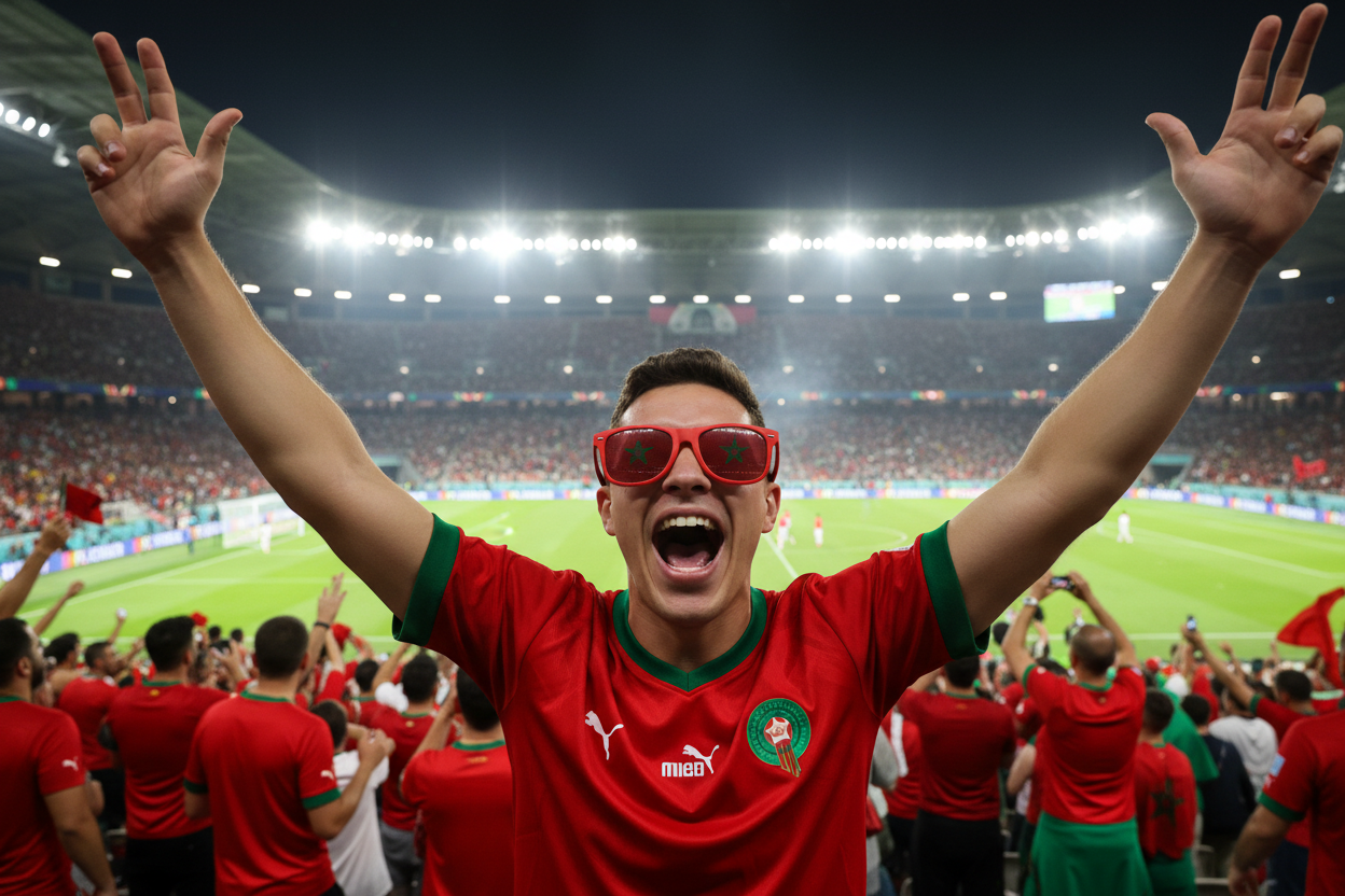 Morocco Fan Glasses