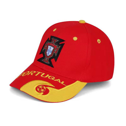 Portugal 2026 World Cup Commemorative Embroidered Cap – Premium Soccer Fan Headwear
