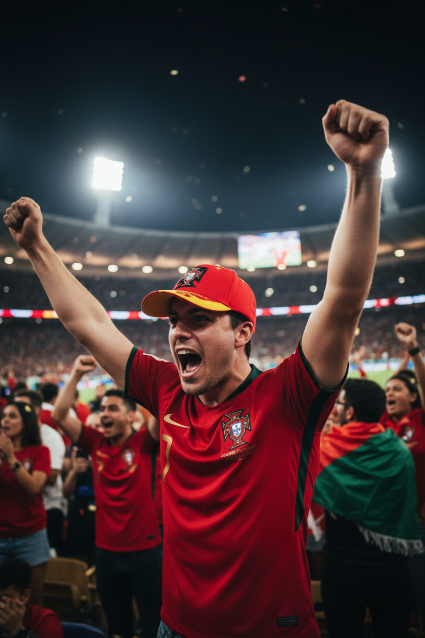 Portugal 2026 World Cup Commemorative Embroidered Cap – Premium Soccer Fan Headwear
