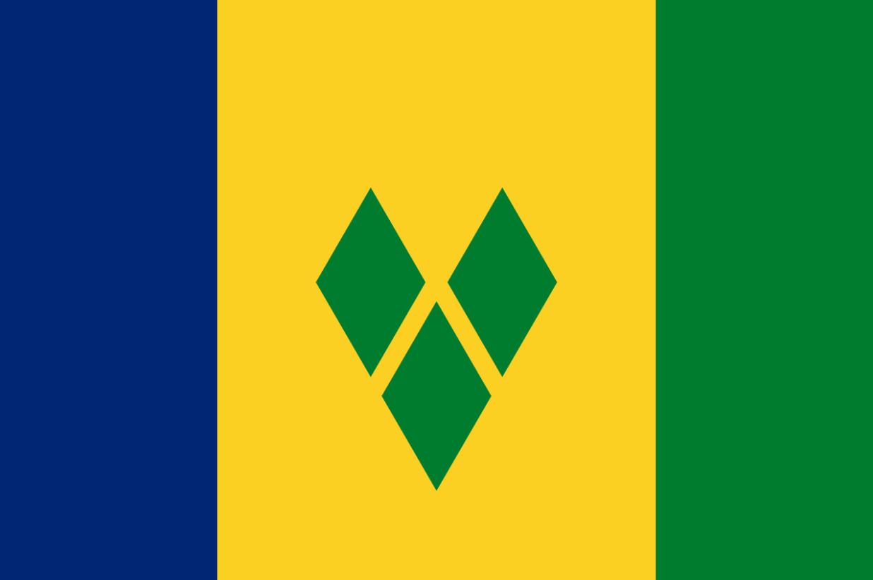Saint Vincent and the Grenadines Flag