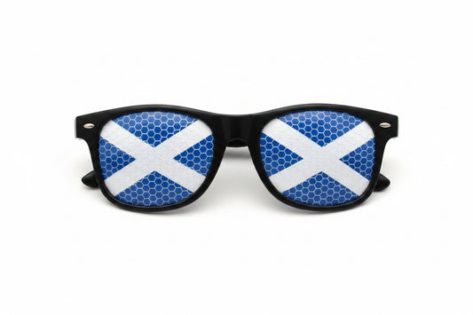 Scotland Fan Glasses