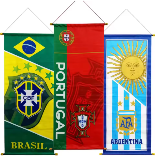 Canada 150x43cm Premium Satin Polyester Hanging Flag Banner