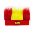 Spain Open-top Flag Wig Crazy Hair Hat headband Polyester Stretchy