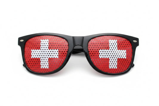 Switzerland Fan Glasses