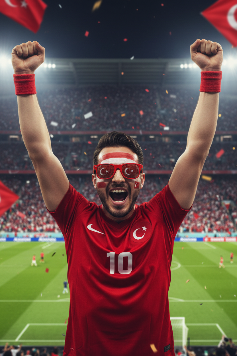 Turkey Fan Glasses